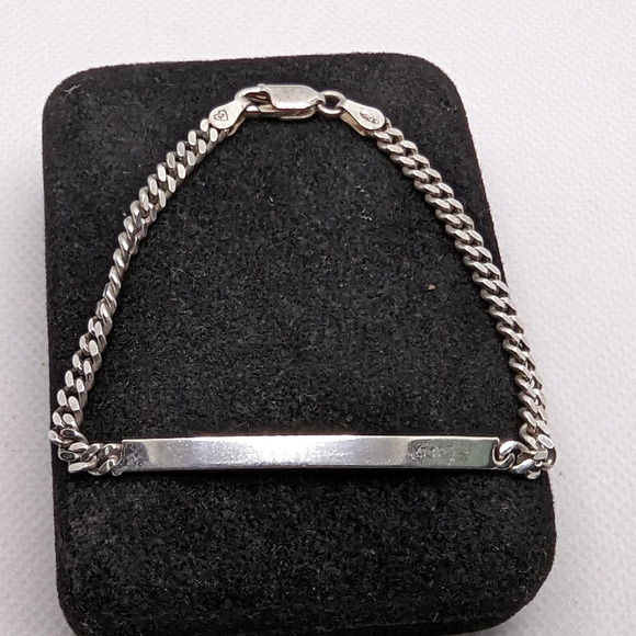 Sterling id bracelet - Picture 1 of 3